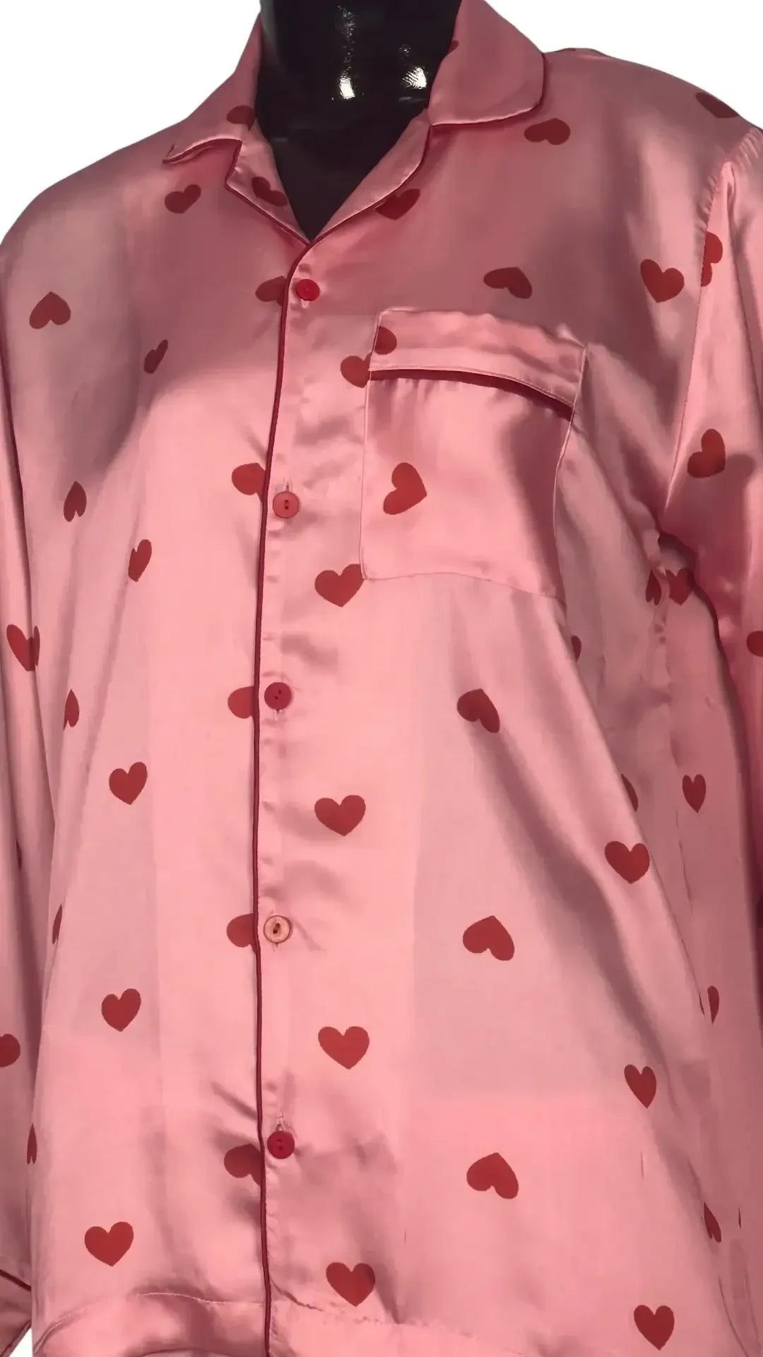 Pink 🩷 Hearts Silk - ELORA OFFICIAL