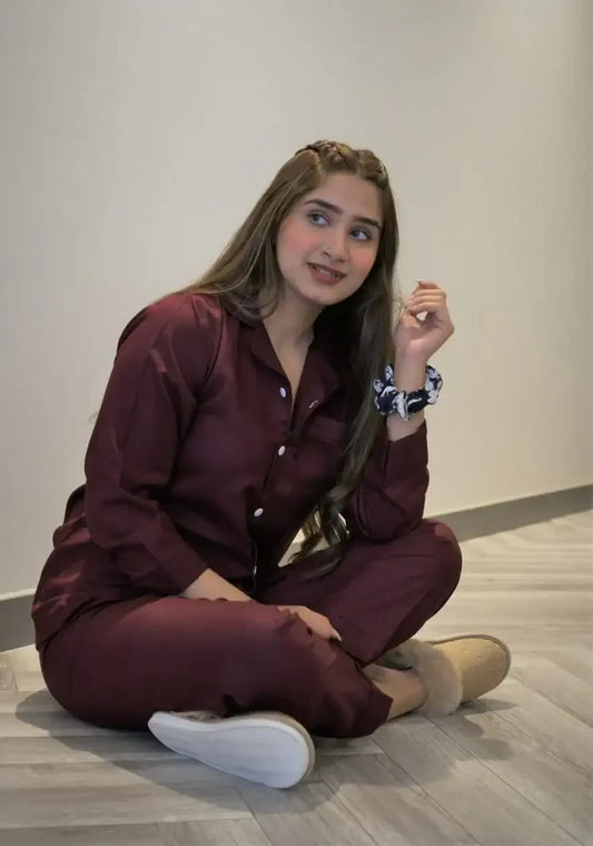 Solid Plum Marina Premium - ELORA OFFICIAL