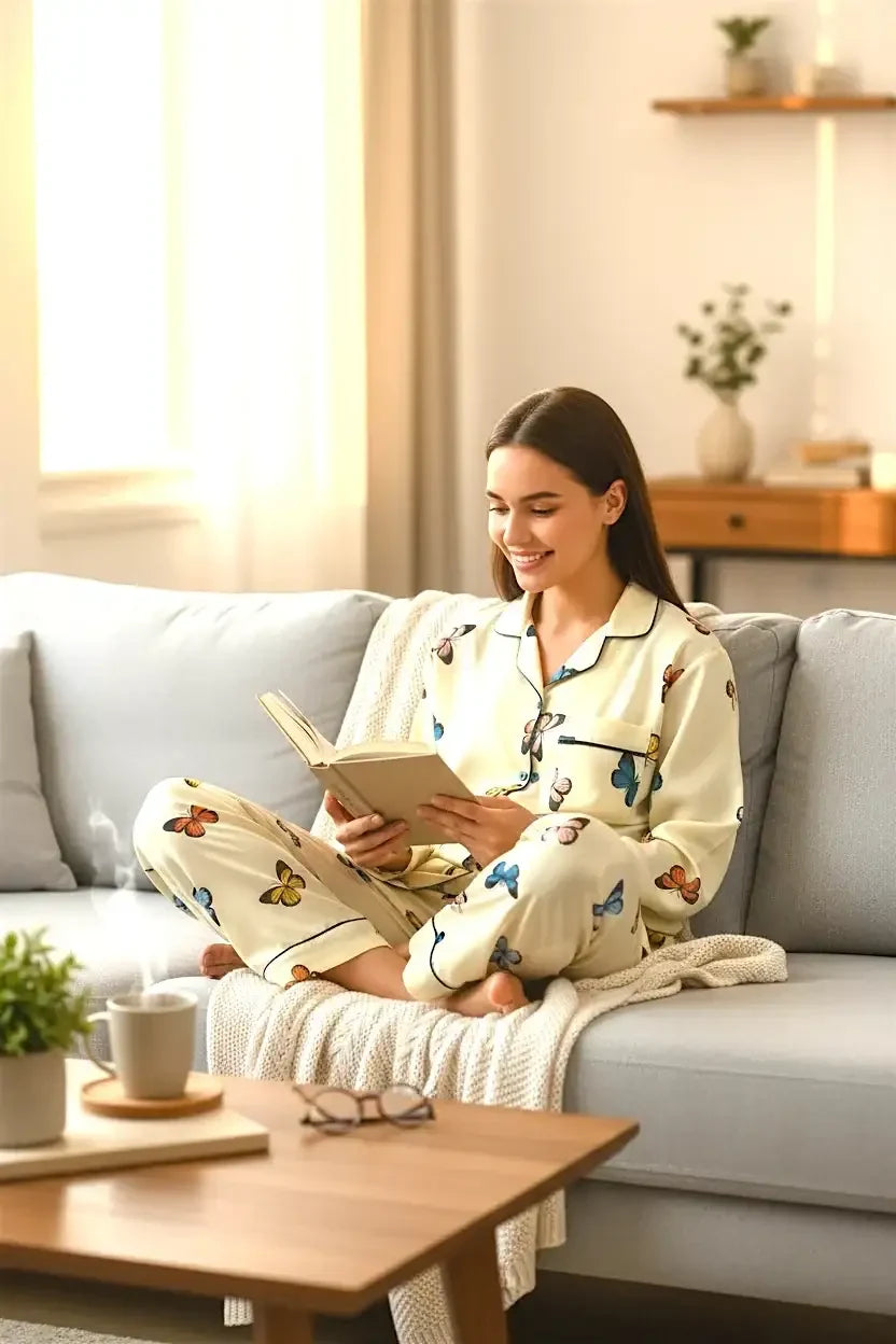 Multi 🦋 Butterflies Linen - ELORA OFFICIAL