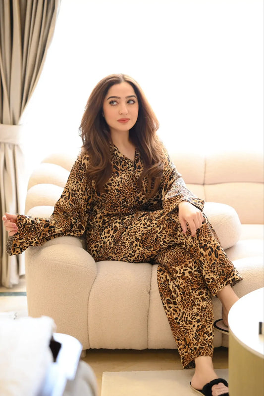 Chic 🐆 Leopardess Linen - ELORA OFFICIAL