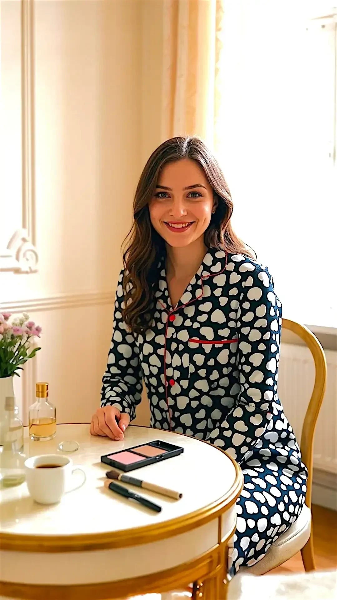 Hearts 🤍 Linen - ELORA OFFICIAL