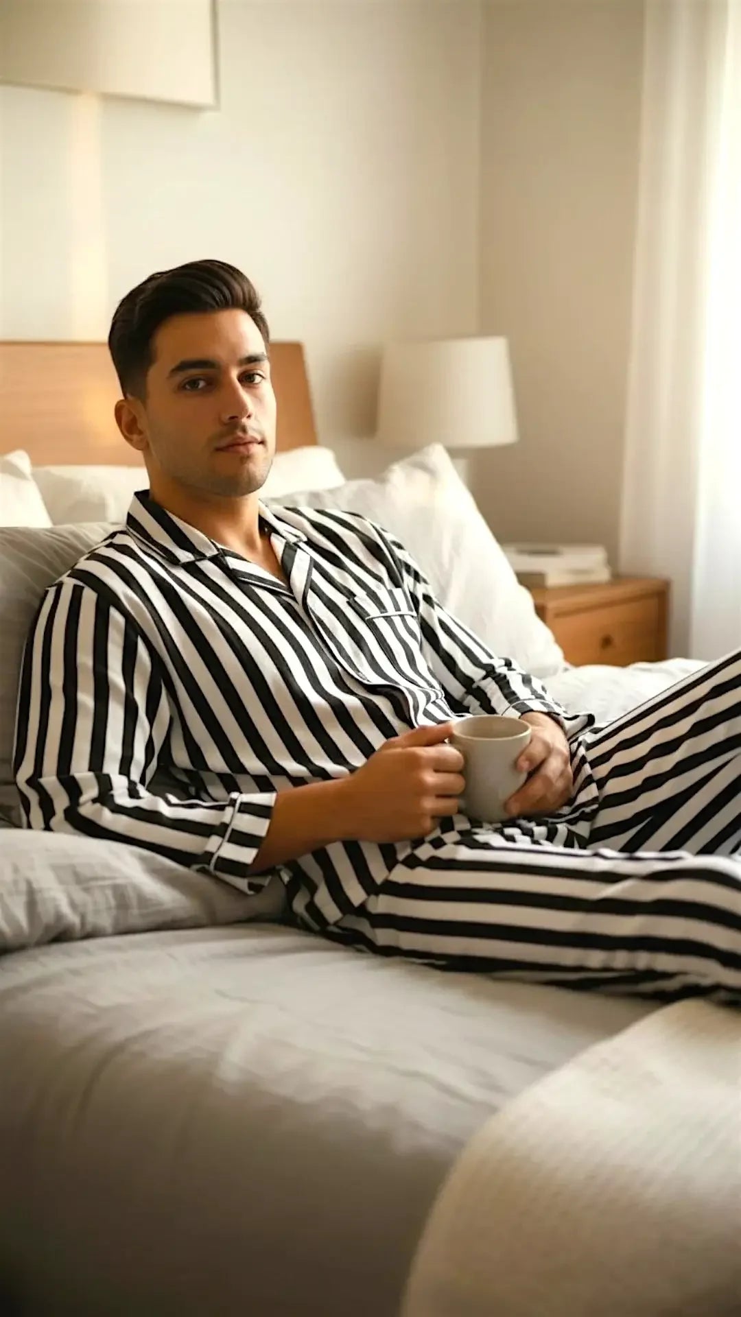 Men’s Zebra 🦓 Poly Linen - ELORA OFFICIAL