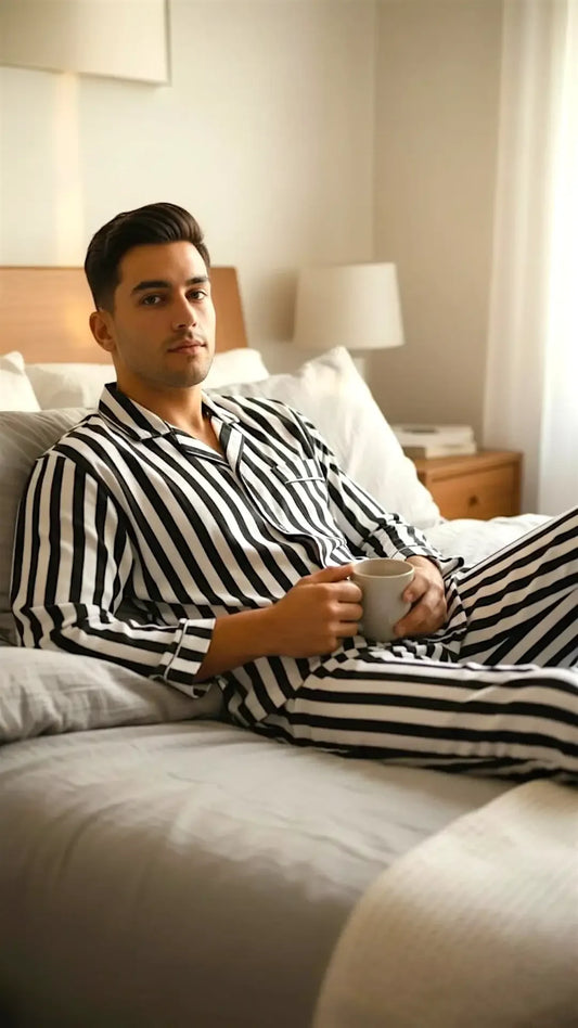 Men’s Zebra 🦓 Poly Linen - ELORA OFFICIAL