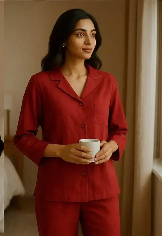 Solid Red Marina Premium - ELORA OFFICIAL