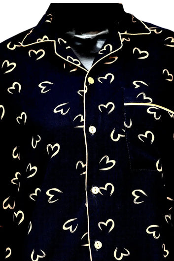 Sleepy 💕 Hearts Poly Linen - ELORA OFFICIAL