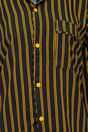 Yellow 🐝 Striped Linen - ELORA OFFICIAL