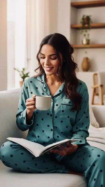 Olive 🫒 Polka Poly Linen - ELORA OFFICIAL