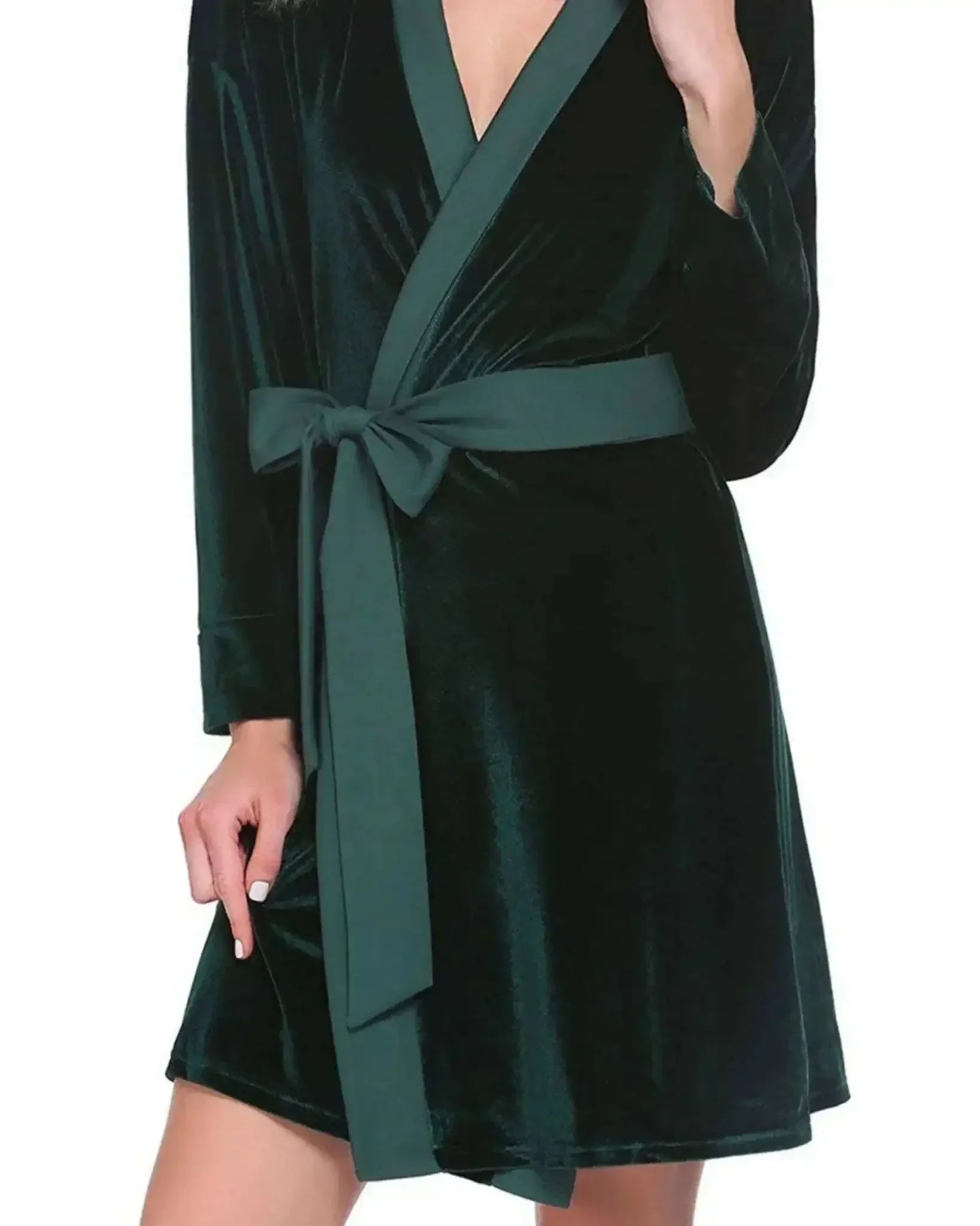 emerald-velvet-solid-robe-gown-elora-by-m-velvet-robe-gown-33277087416506 - ELORA OFFICIAL - elora.com.pk - PK