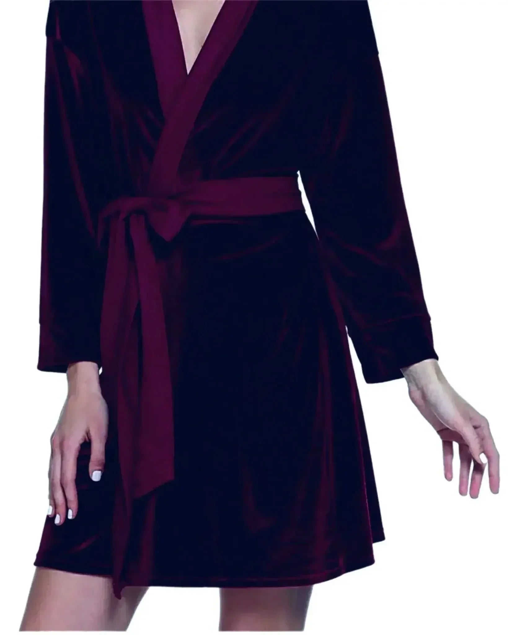 plum-velvet-solid-robe-gown-elora-by-m-velvet-robe-gown-33589687550138 - ELORA OFFICIAL - elora.com.pk - PK